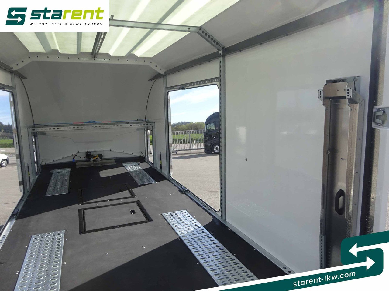 קרון נגרר בהובלה אוטומטית Brian James Trailers Race Transporter 7, Seilwinde: תמונה 14
