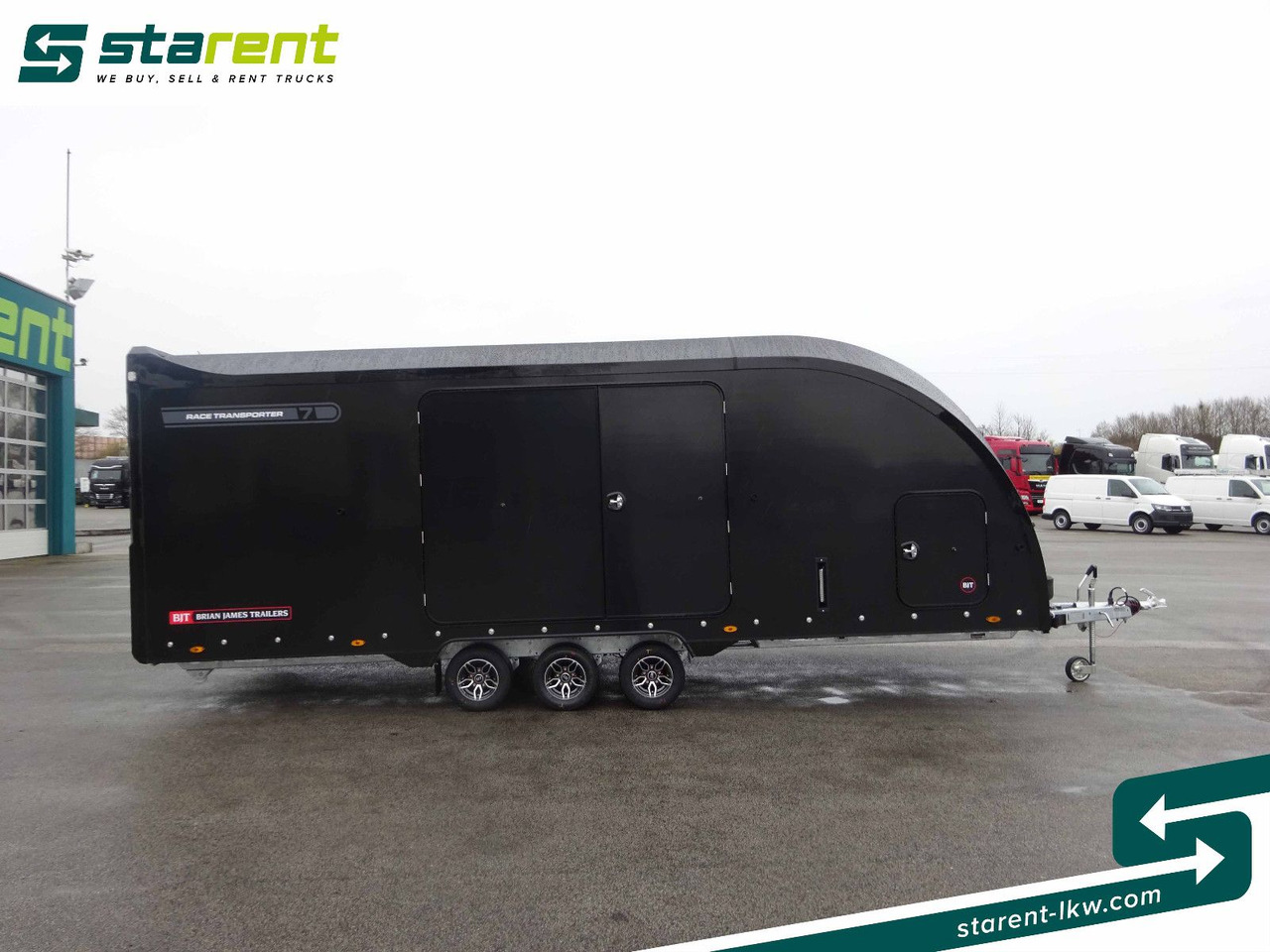 Brian James Trailers Race Transporter 7, Seilwinde - קרון נגרר בהובלה אוטומטית: תמונה 4 Brian James Trailers Race Transporter 7, Seilwinde - קרון נגרר בהובלה אוטומטית: תמונה 4
