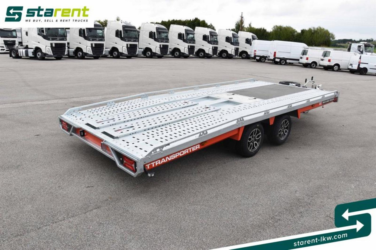 Brian James Trailers T-Transporter Rampen Seilwinde Kippbar Alu - קרון נגרר בהובלה אוטומטית: תמונה 5 Brian James Trailers T-Transporter Rampen Seilwinde Kippbar Alu - קרון נגרר בהובלה אוטומטית: תמונה 5