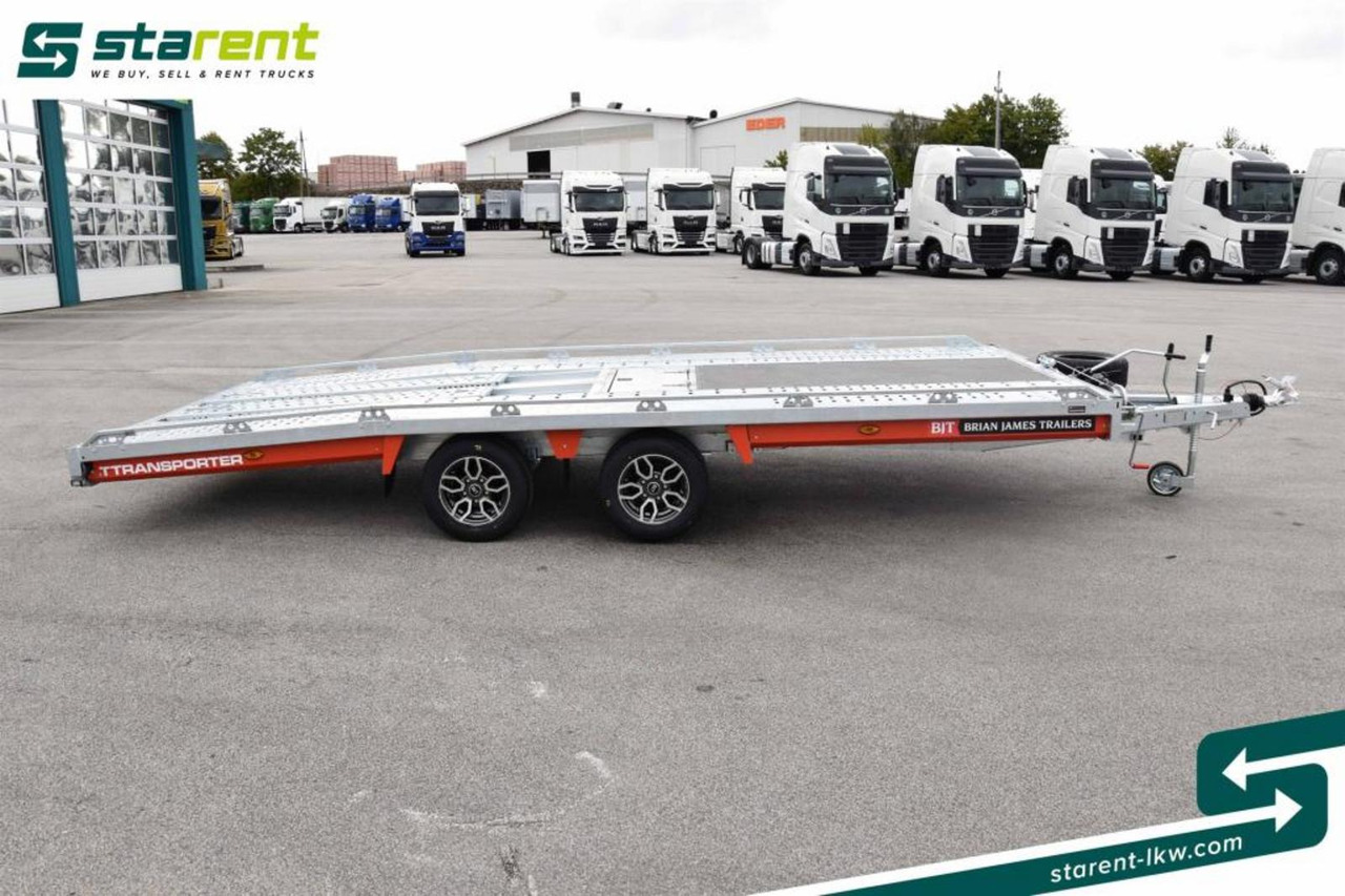 Brian James Trailers T-Transporter Rampen Seilwinde Kippbar Alu - קרון נגרר בהובלה אוטומטית: תמונה 4 Brian James Trailers T-Transporter Rampen Seilwinde Kippbar Alu - קרון נגרר בהובלה אוטומטית: תמונה 4
