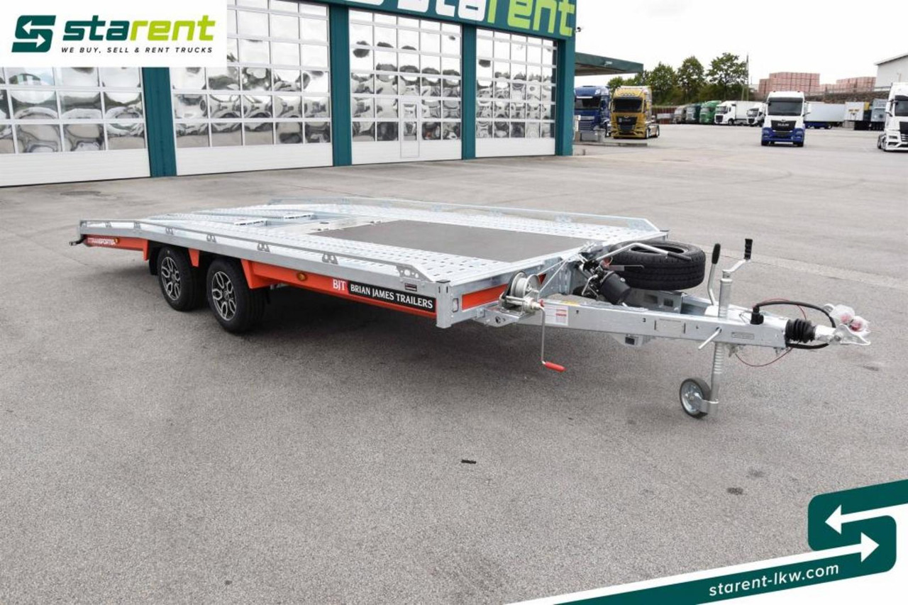 Brian James Trailers T-Transporter Rampen Seilwinde Kippbar Alu - קרון נגרר בהובלה אוטומטית: תמונה 3 Brian James Trailers T-Transporter Rampen Seilwinde Kippbar Alu - קרון נגרר בהובלה אוטומטית: תמונה 3