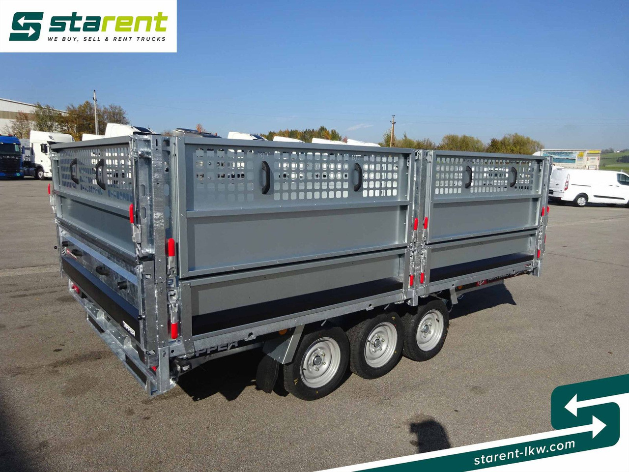Brian James Trailers Tipper, Elektrisch Kippbar, Rampen - קרון נגרר צד נופל/ שטוח: תמונה 5 Brian James Trailers Tipper, Elektrisch Kippbar, Rampen - קרון נגרר צד נופל/ שטוח: תמונה 5
