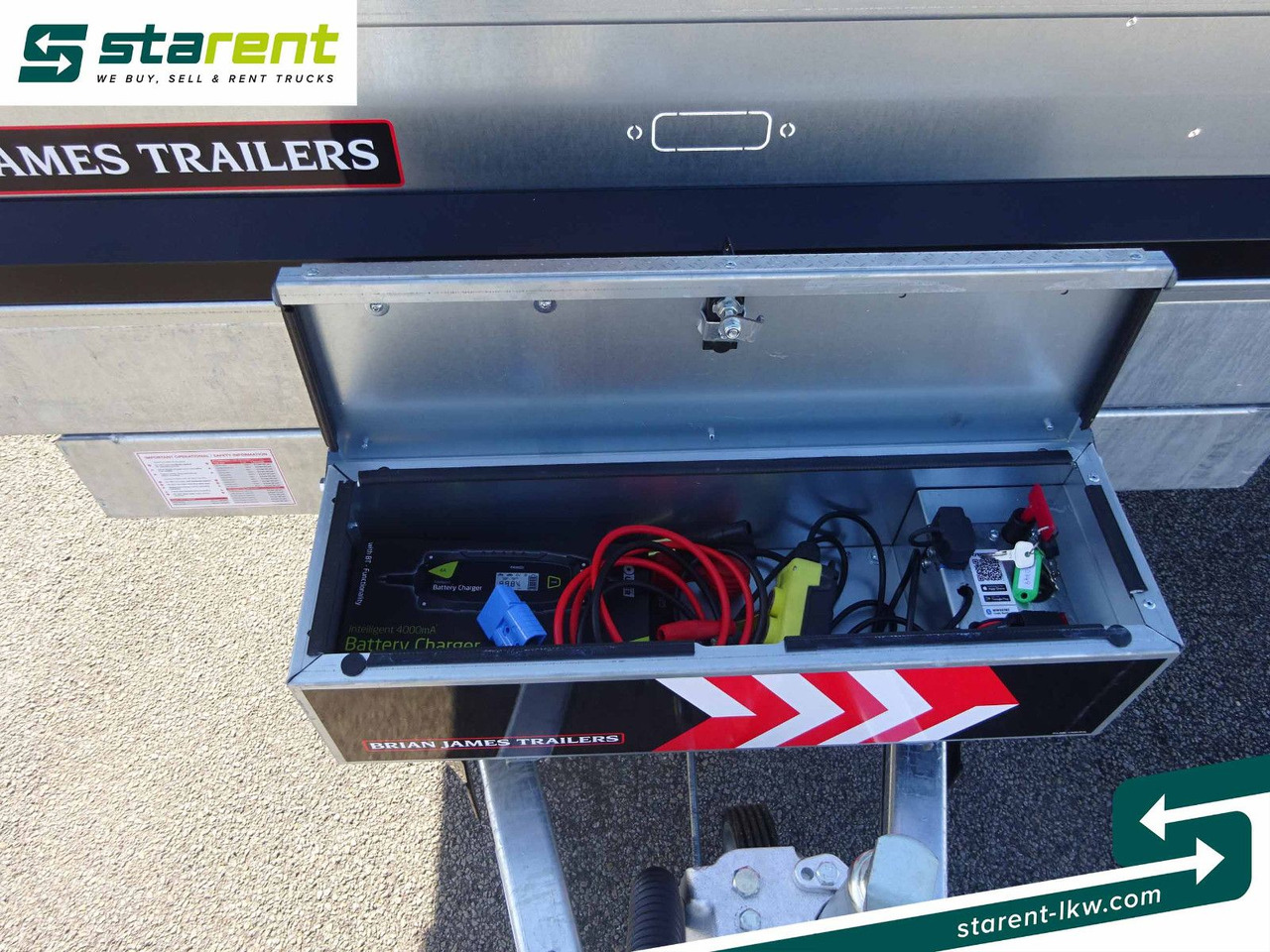 קרון נגרר צד נופל/ שטוח Brian James Trailers Tipper, Elektrisch Kippbar, Rampen: תמונה 23