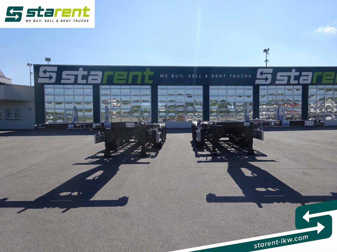 D-TEC Flexitrailer LS Containerchassis ADR, Liftachse - סמיטריילר מוביל מכולות/ החלפת גוף: תמונה 2 D-TEC Flexitrailer LS Containerchassis ADR, Liftachse - סמיטריילר מוביל מכולות/ החלפת גוף: תמונה 2