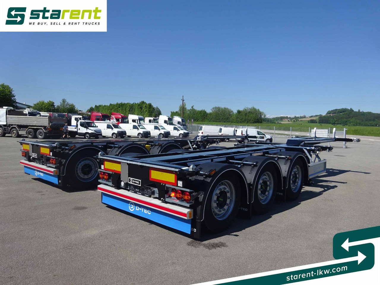 D-TEC Flexitrailer LS Containerchassis ADR, Liftachse - סמיטריילר מוביל מכולות/ החלפת גוף: תמונה 5 D-TEC Flexitrailer LS Containerchassis ADR, Liftachse - סמיטריילר מוביל מכולות/ החלפת גוף: תמונה 5