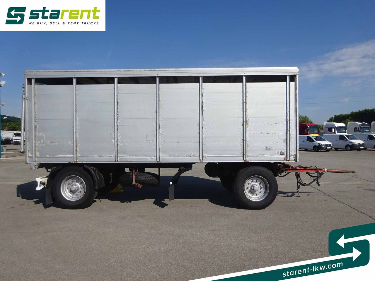 Draxler Fahrzeugbau 2-Achser, Viehtransport - קרון נגרר להובלת בעלי חיים: תמונה 4 Draxler Fahrzeugbau 2-Achser, Viehtransport - קרון נגרר להובלת בעלי חיים: תמונה 4