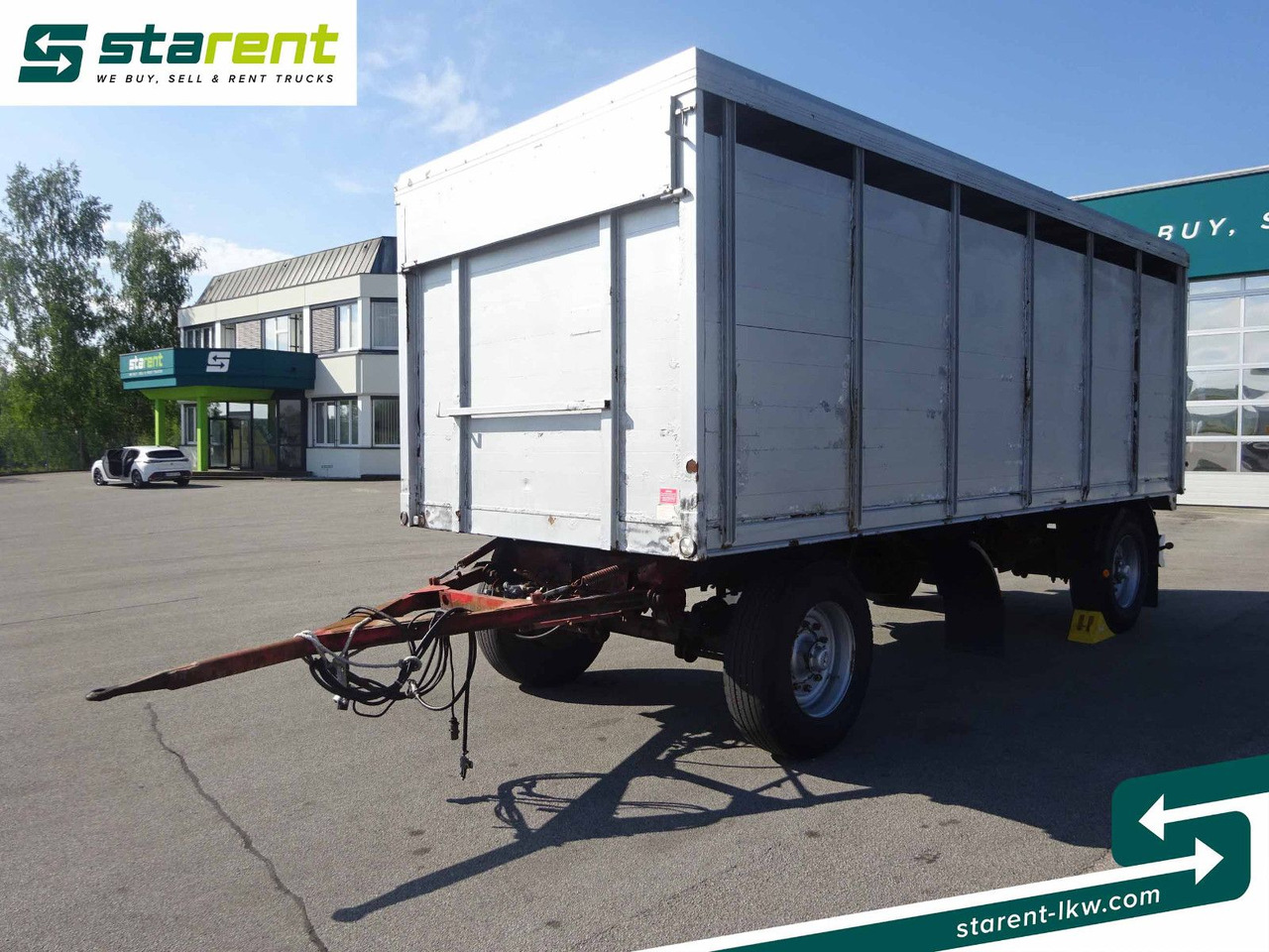 Draxler Fahrzeugbau 2-Achser, Viehtransport - קרון נגרר להובלת בעלי חיים: תמונה 1 Draxler Fahrzeugbau 2-Achser, Viehtransport - קרון נגרר להובלת בעלי חיים: תמונה 1