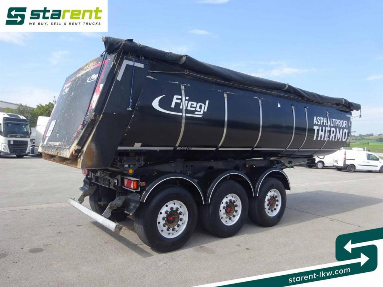 Fliegl 3-Achs Thermomulde 25m³ Liftachse SAF ALCOA - סמיטריילר עם מזהיר: תמונה 5 Fliegl 3-Achs Thermomulde 25m³ Liftachse SAF ALCOA - סמיטריילר עם מזהיר: תמונה 5