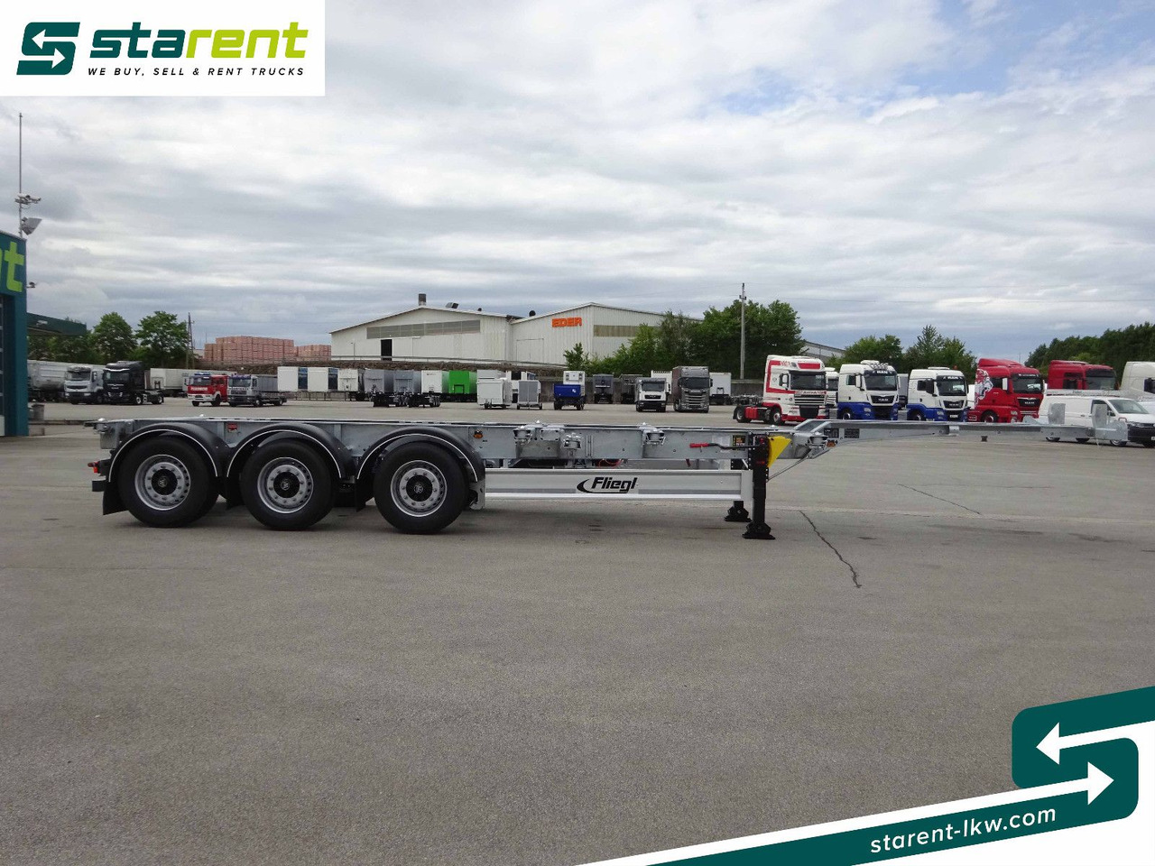 Fliegl Containerchassis ADR, 1x20/2x20/1x30/1x40/1x45 - סמיטריילר מוביל מכולות/ החלפת גוף: תמונה 4 Fliegl Containerchassis ADR, 1x20/2x20/1x30/1x40/1x45 - סמיטריילר מוביל מכולות/ החלפת גוף: תמונה 4