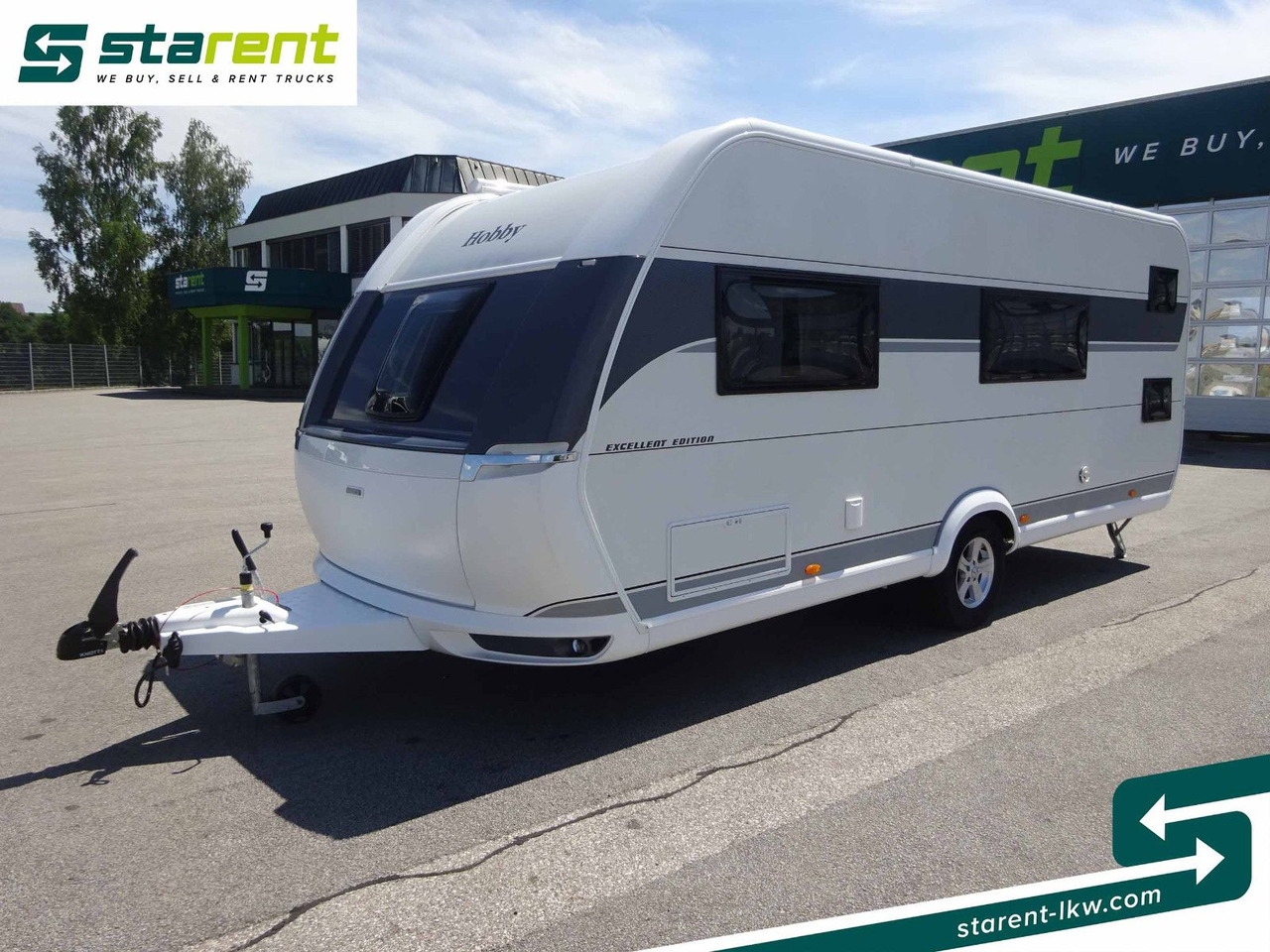 Hobby Excellent Edition 560 KMFe, 4 Schlafplätze - קרוואן נגרר: תמונה 1 Hobby Excellent Edition 560 KMFe, 4 Schlafplätze - קרוואן נגרר: תמונה 1