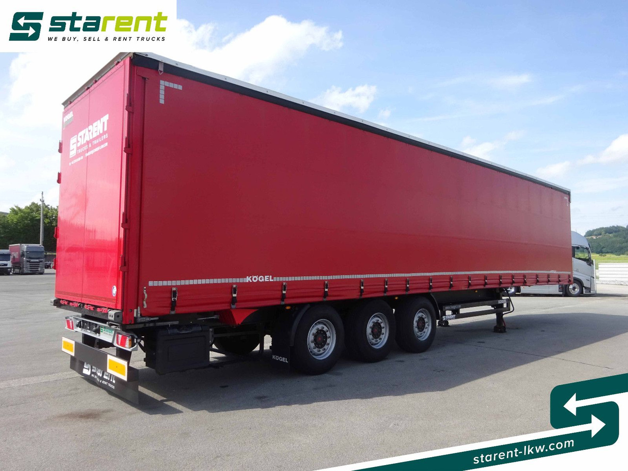 Kögel Tautliner, Hubdach, Liftachse, XL Zertifikat - סמיטריילר עם וילונות צד: תמונה 5 Kögel Tautliner, Hubdach, Liftachse, XL Zertifikat - סמיטריילר עם וילונות צד: תמונה 5