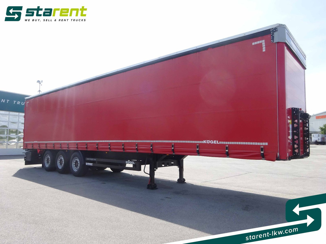 Kögel Tautliner, Hubdach, Liftachse, XL Zertifikat - סמיטריילר עם וילונות צד: תמונה 3 Kögel Tautliner, Hubdach, Liftachse, XL Zertifikat - סמיטריילר עם וילונות צד: תמונה 3