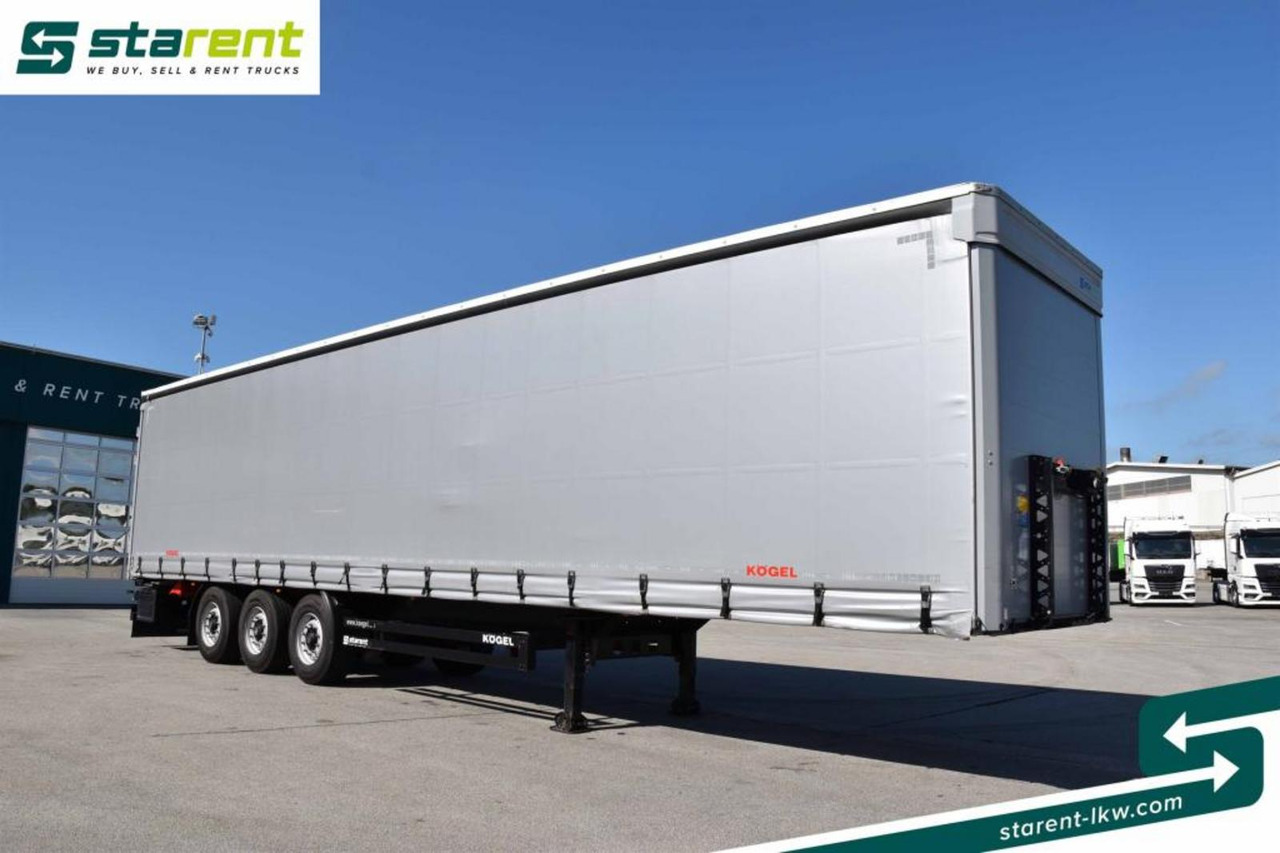 Kögel Tautliner Liftachse Hubdach XL- Zertifikat BPW-A - סמיטריילר עם וילונות צד: תמונה 3 Kögel Tautliner Liftachse Hubdach XL- Zertifikat BPW-A - סמיטריילר עם וילונות צד: תמונה 3