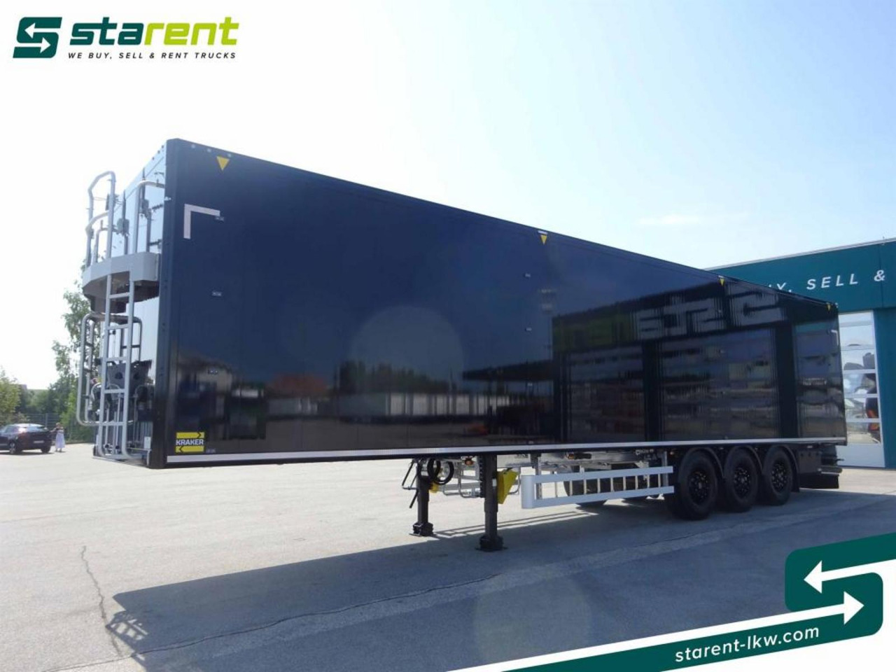 Kraker 8mm 92m³ BPW-Achsen Funk. Verzinkt Liftachse - סמיטריילר עם רצפת הליכה: תמונה 1 Kraker 8mm 92m³ BPW-Achsen Funk. Verzinkt Liftachse - סמיטריילר עם רצפת הליכה: תמונה 1