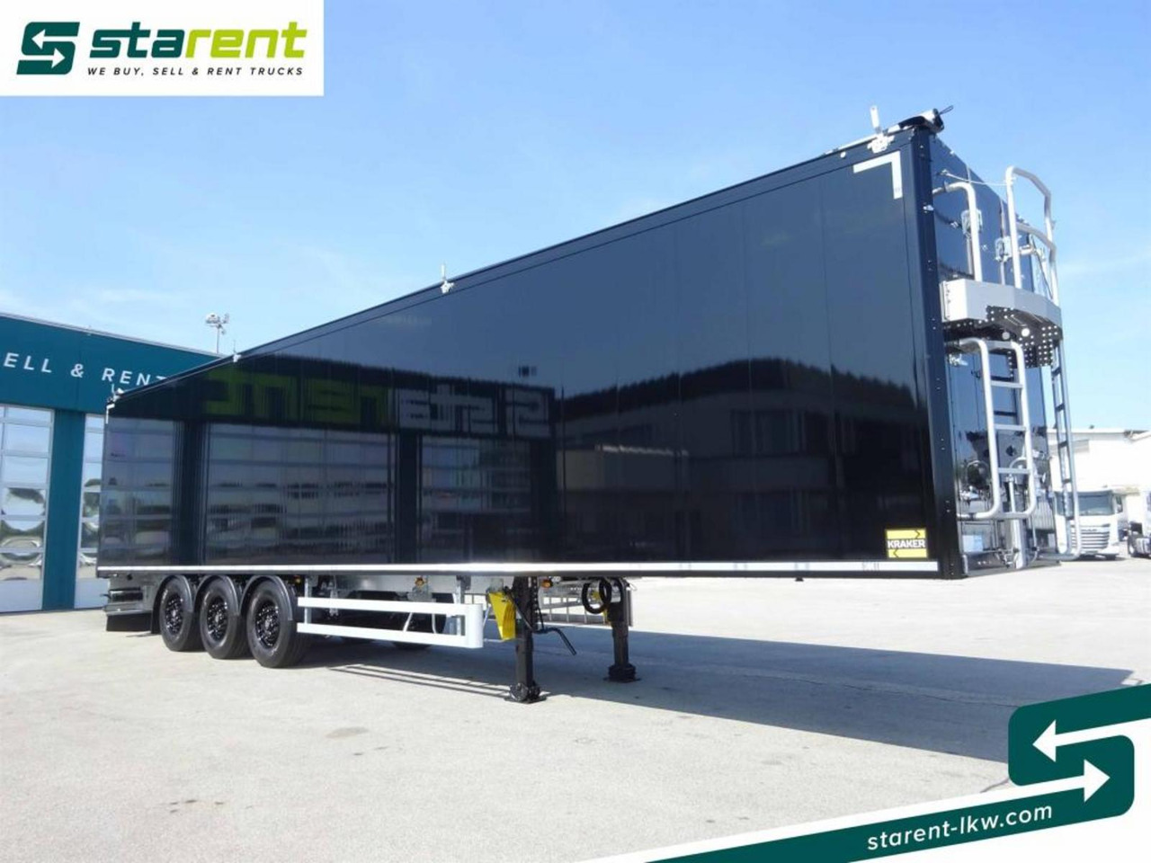 Kraker 8mm 92m³ BPW-Achsen Funk. Verzinkt Liftachse - סמיטריילר עם רצפת הליכה: תמונה 3 Kraker 8mm 92m³ BPW-Achsen Funk. Verzinkt Liftachse - סמיטריילר עם רצפת הליכה: תמונה 3