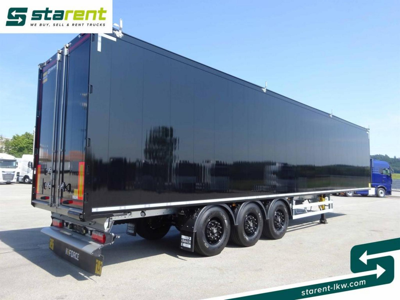 Kraker 8mm 92m³ BPW-Achsen Funk. Verzinkt Liftachse - סמיטריילר עם רצפת הליכה: תמונה 5 Kraker 8mm 92m³ BPW-Achsen Funk. Verzinkt Liftachse - סמיטריילר עם רצפת הליכה: תמונה 5