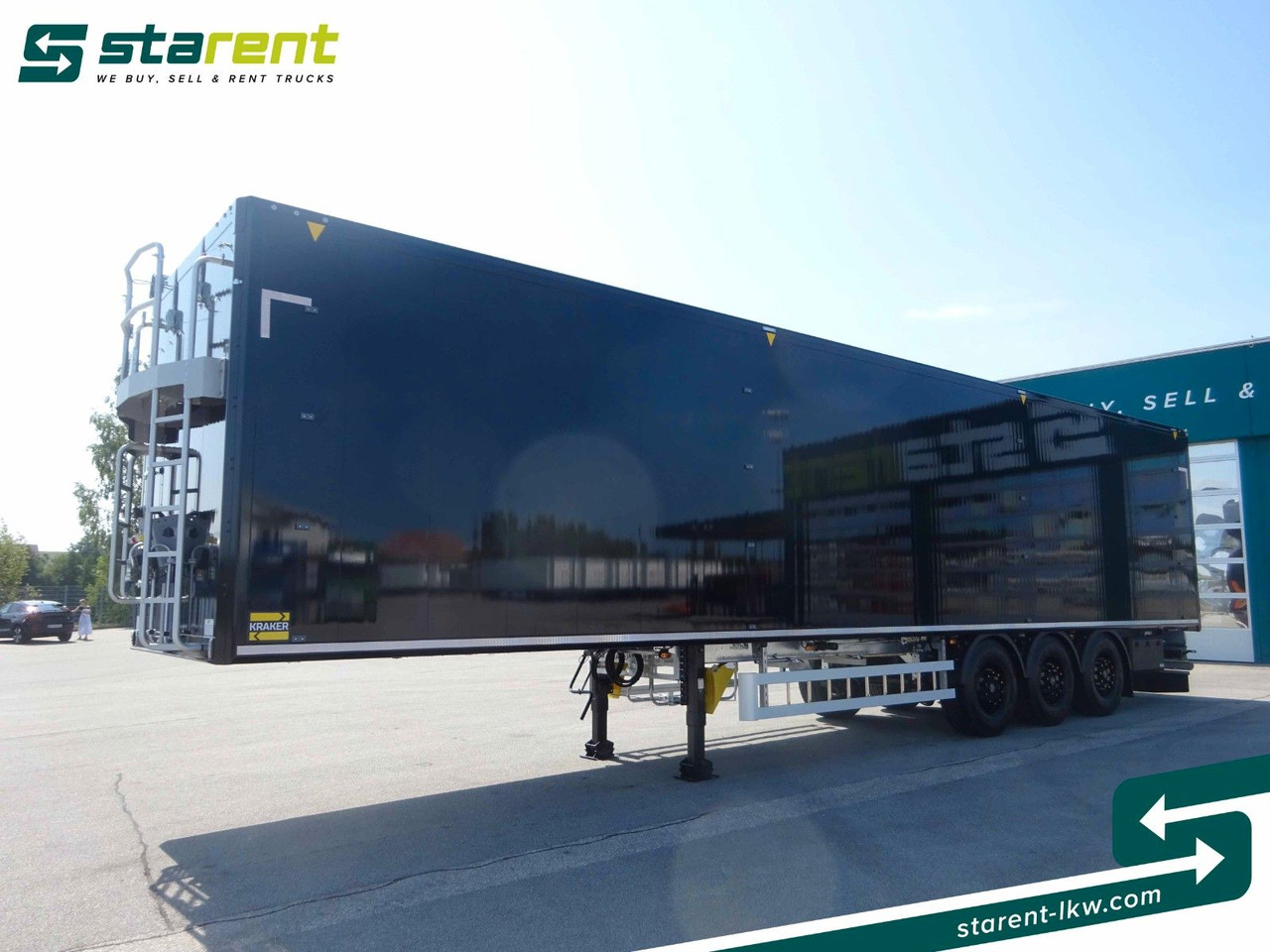 Kraker CF-Z 200ZL, 92 m³, 8mm, BPW Achsen - סמיטריילר עם רצפת הליכה: תמונה 1 Kraker CF-Z 200ZL, 92 m³, 8mm, BPW Achsen - סמיטריילר עם רצפת הליכה: תמונה 1