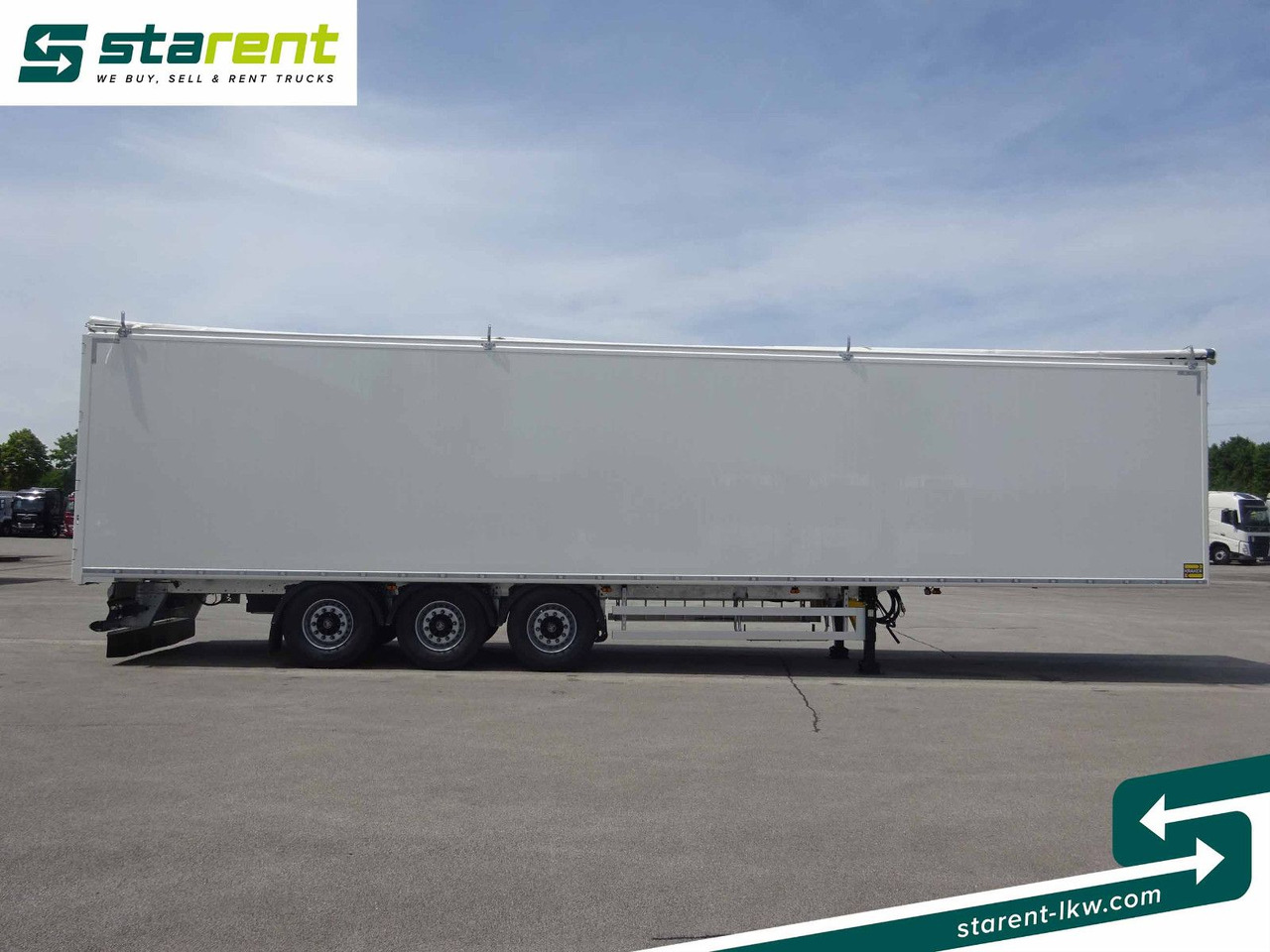 Kraker CF-Z 200ZL, 92 m³, Funkfernbedienung, BPW-Achsen - סמיטריילר עם רצפת הליכה: תמונה 4 Kraker CF-Z 200ZL, 92 m³, Funkfernbedienung, BPW-Achsen - סמיטריילר עם רצפת הליכה: תמונה 4
