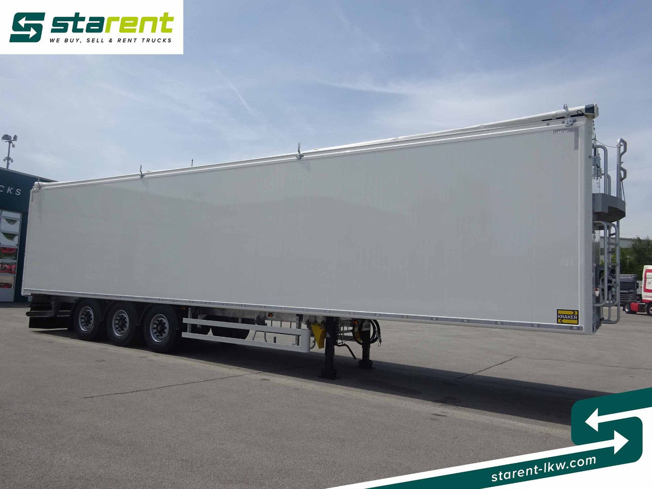 Kraker CF-Z 200ZL, 92 m³, Funkfernbedienung, BPW-Achsen - סמיטריילר עם רצפת הליכה: תמונה 3 Kraker CF-Z 200ZL, 92 m³, Funkfernbedienung, BPW-Achsen - סמיטריילר עם רצפת הליכה: תמונה 3