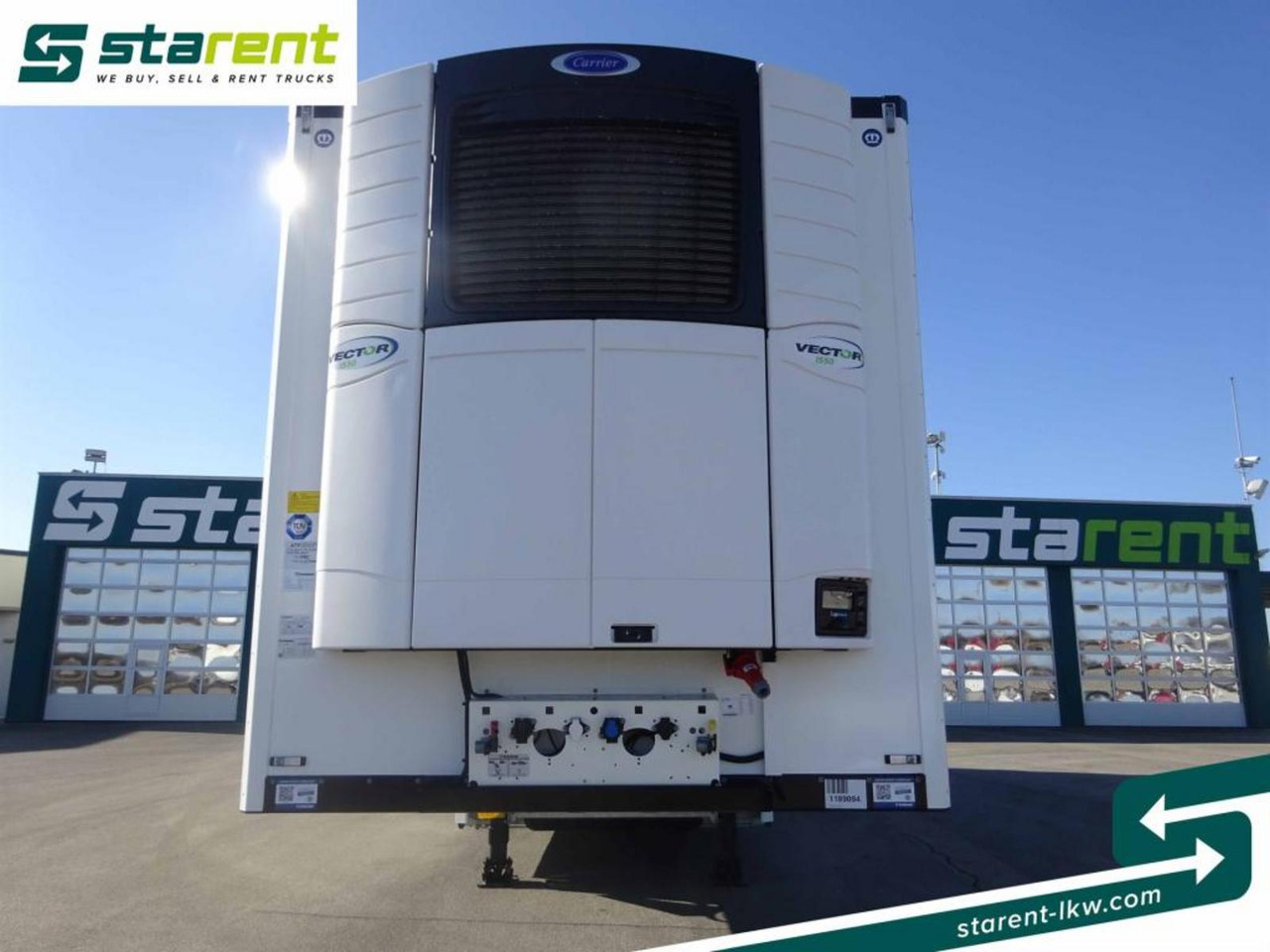 Krone Carrier Vector 1550 Blumenbreit Liftachse - סמיטריילר עם קירור: תמונה 5 Krone Carrier Vector 1550 Blumenbreit Liftachse - סמיטריילר עם קירור: תמונה 5