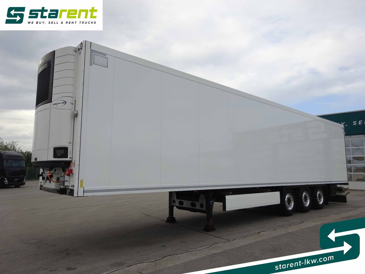 Krone Carrier Vector 1950 Doppelstock, 2.347 h, 2,70 m - סמיטריילר עם קירור: תמונה 1 Krone Carrier Vector 1950 Doppelstock, 2.347 h, 2,70 m - סמיטריילר עם קירור: תמונה 1