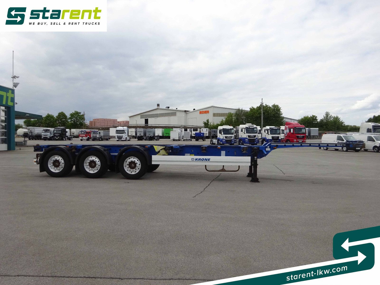 Krone Containerchassis 1x20 / 2x20 / 1x40 / 1x45, ALU - סמיטריילר מוביל מכולות/ החלפת גוף: תמונה 4 Krone Containerchassis 1x20 / 2x20 / 1x40 / 1x45, ALU - סמיטריילר מוביל מכולות/ החלפת גוף: תמונה 4