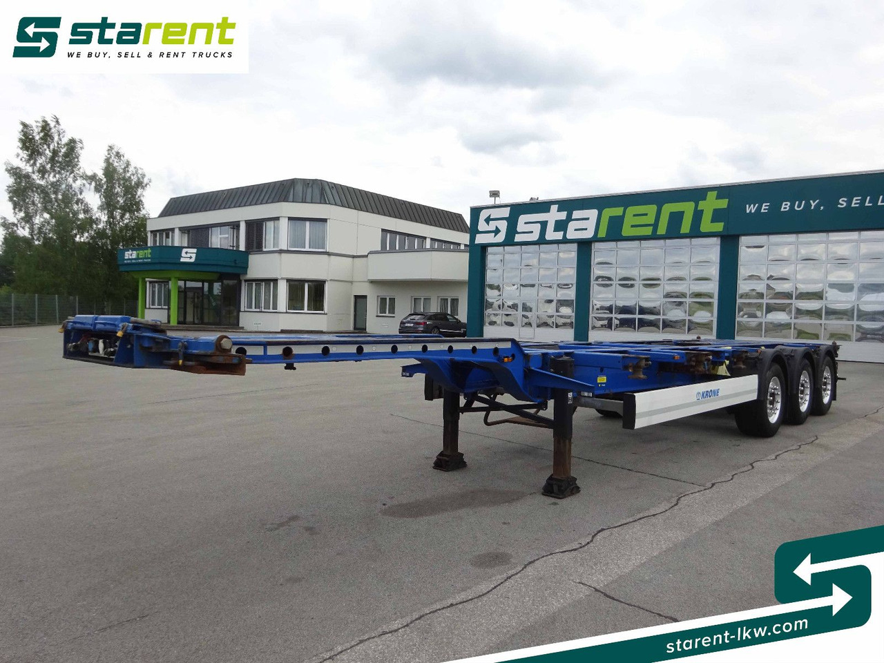Krone Containerchassis 1x20 / 2x20 / 1x40 / 1x45, ALU - סמיטריילר מוביל מכולות/ החלפת גוף: תמונה 1 Krone Containerchassis 1x20 / 2x20 / 1x40 / 1x45, ALU - סמיטריילר מוביל מכולות/ החלפת גוף: תמונה 1