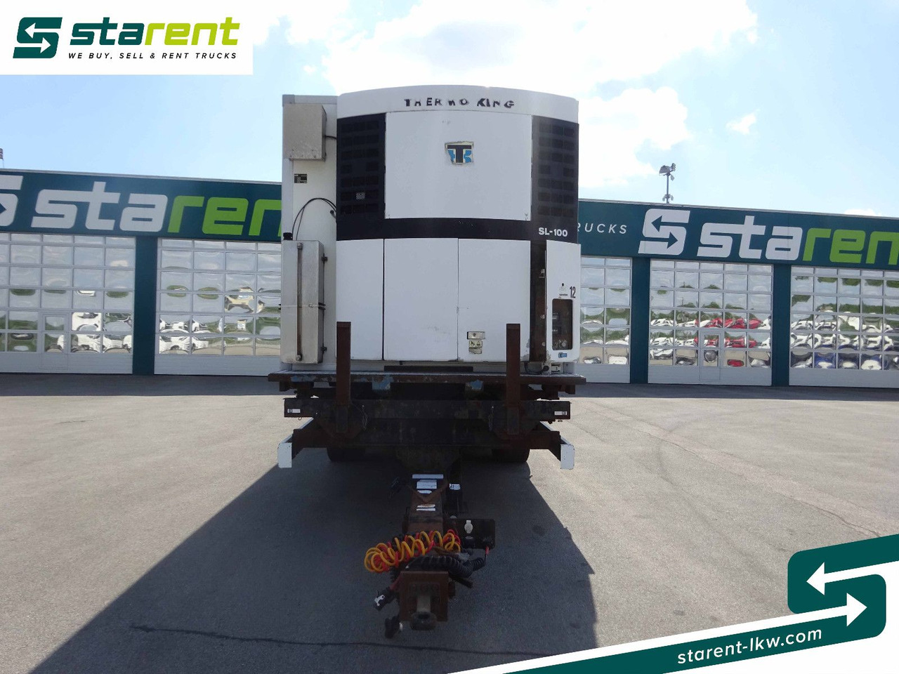 Krone Jumbotandemlafette, BDF Wechselrahmen - קרון נגרר עם קירור: תמונה 2 Krone Jumbotandemlafette, BDF Wechselrahmen - קרון נגרר עם קירור: תמונה 2