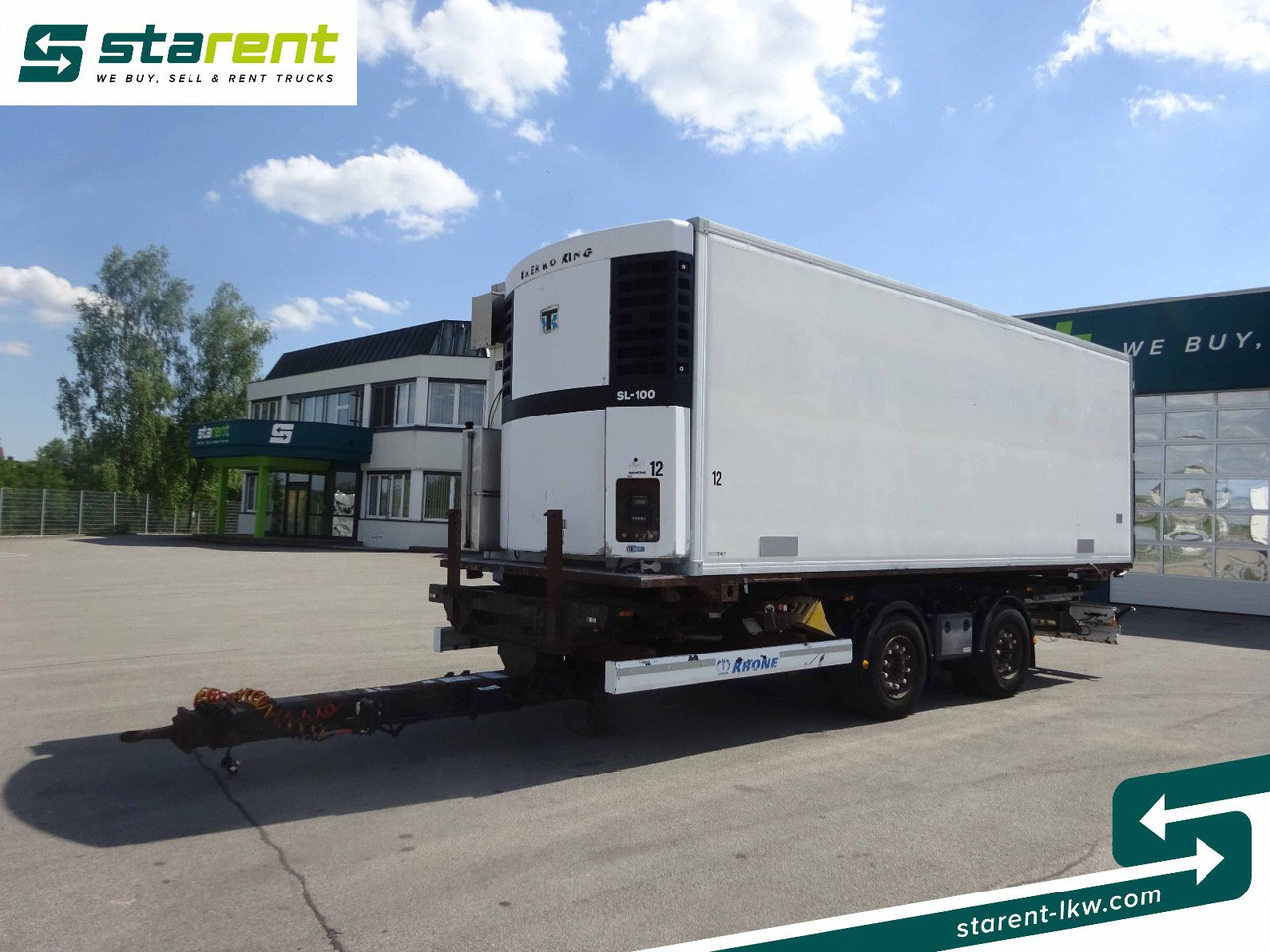 Krone Jumbotandemlafette, BDF Wechselrahmen - קרון נגרר עם קירור: תמונה 1 Krone Jumbotandemlafette, BDF Wechselrahmen - קרון נגרר עם קירור: תמונה 1