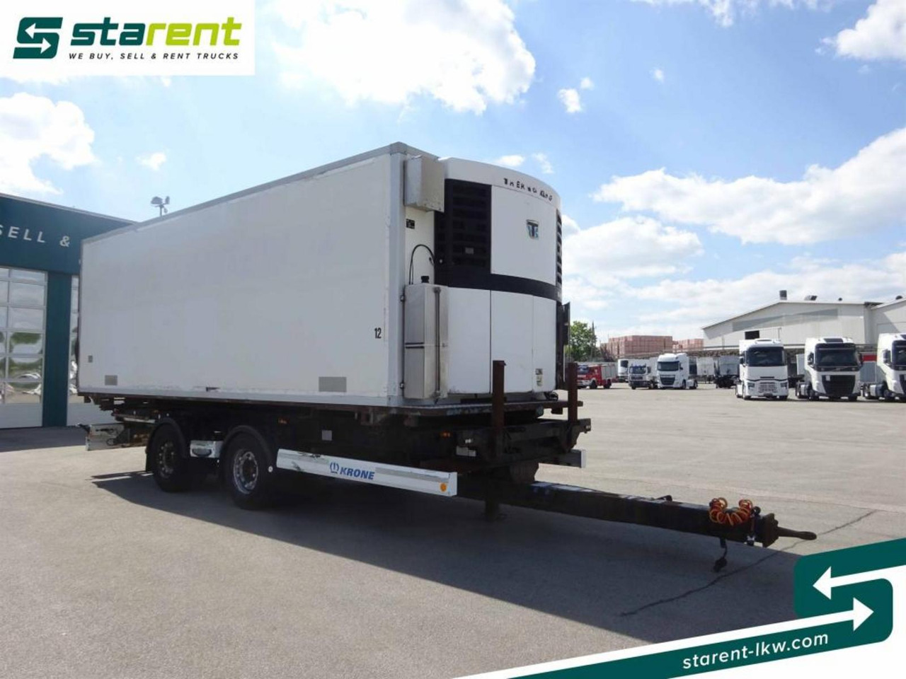 Krone Jumbotandemlafette, BDF - Wechselrahmen - קרון נגרר עם קירור: תמונה 3 Krone Jumbotandemlafette, BDF - Wechselrahmen - קרון נגרר עם קירור: תמונה 3