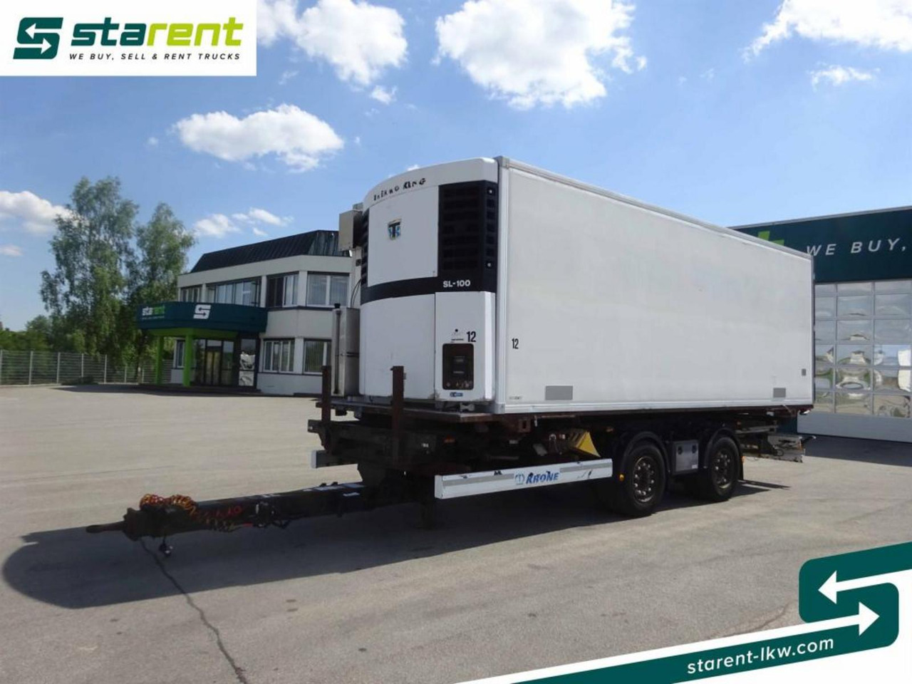 Krone Jumbotandemlafette, BDF - Wechselrahmen - קרון נגרר עם קירור: תמונה 1 Krone Jumbotandemlafette, BDF - Wechselrahmen - קרון נגרר עם קירור: תמונה 1