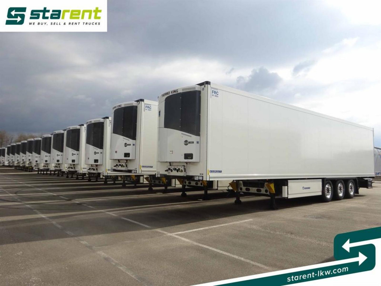 Krone Thermo King SLXi300 Alu Doppel Blumenbreit Lift-A - סמיטריילר עם קירור: תמונה 3 Krone Thermo King SLXi300 Alu Doppel Blumenbreit Lift-A - סמיטריילר עם קירור: תמונה 3