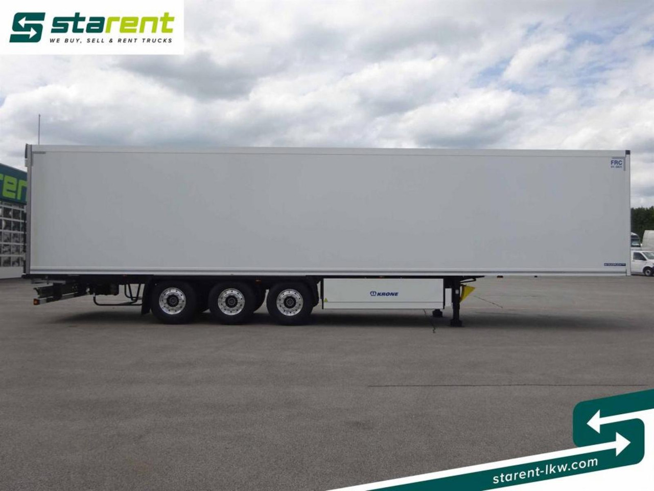 Krone Thermo King SLXi300 Alu Doppel Blumenbreit Lift-A - סמיטריילר עם קירור: תמונה 4 Krone Thermo King SLXi300 Alu Doppel Blumenbreit Lift-A - סמיטריילר עם קירור: תמונה 4