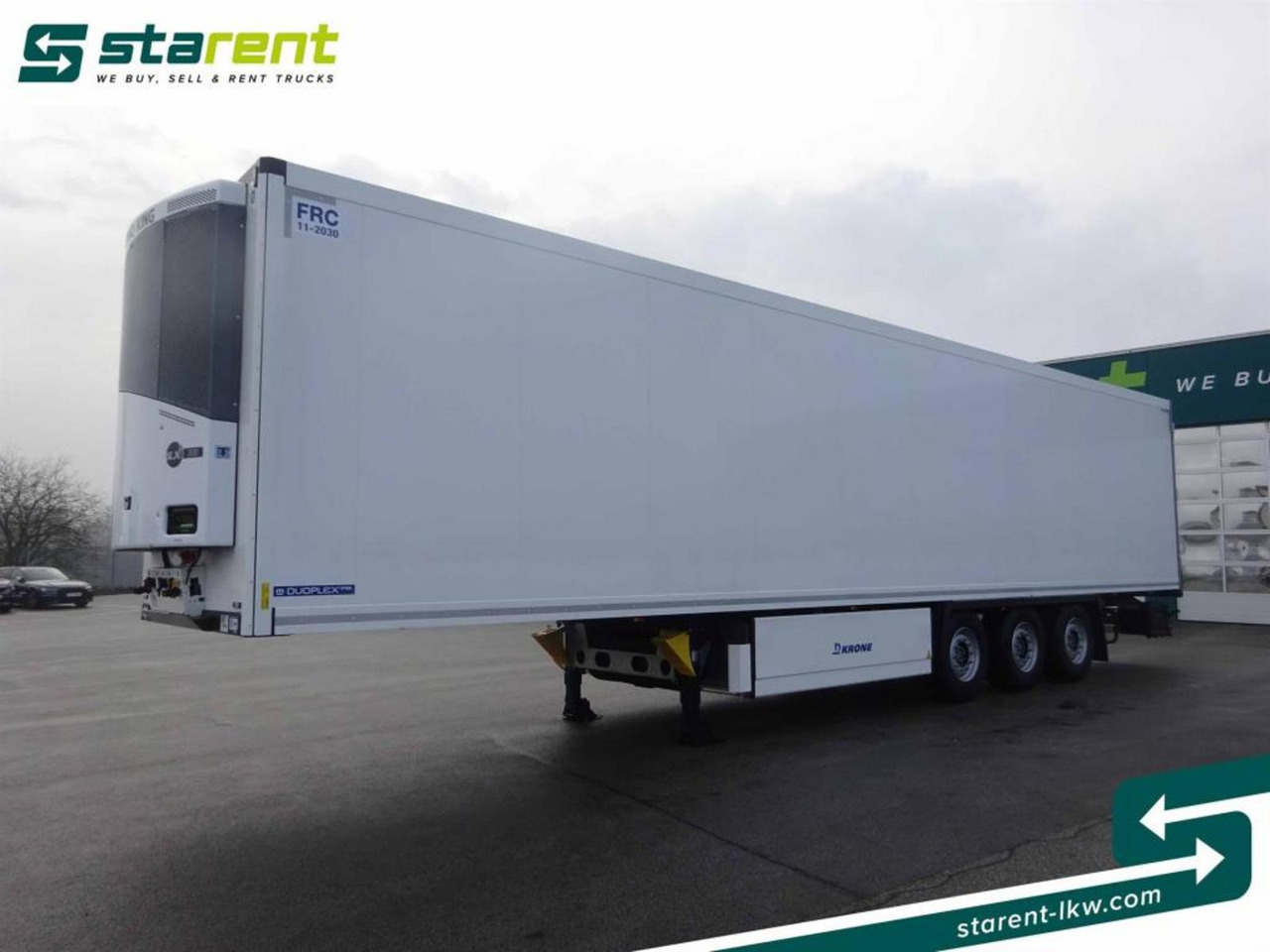 Krone Thermo King SLXi300 Doppelstock Blumenbreit Lift-A - סמיטריילר עם קירור: תמונה 1 Krone Thermo King SLXi300 Doppelstock Blumenbreit Lift-A - סמיטריילר עם קירור: תמונה 1