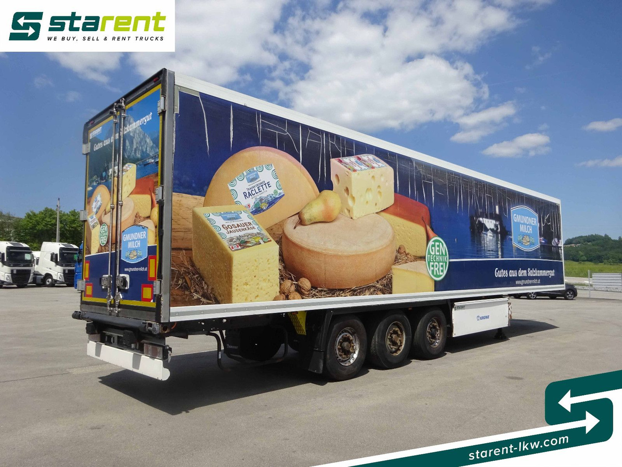 Krone Thermotrailer, Carrier Vector 1950 MT°, 3 Zonen - סמיטריילר עם קירור: תמונה 5 Krone Thermotrailer, Carrier Vector 1950 MT°, 3 Zonen - סמיטריילר עם קירור: תמונה 5
