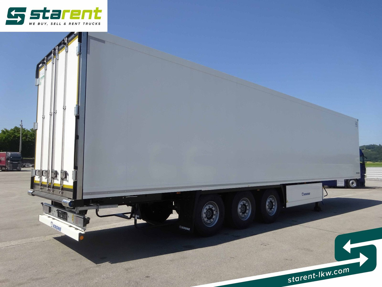 Krone Tiefkühler Carrier Vector 1550, Liftachse - סמיטריילר עם קירור: תמונה 5 Krone Tiefkühler Carrier Vector 1550, Liftachse - סמיטריילר עם קירור: תמונה 5