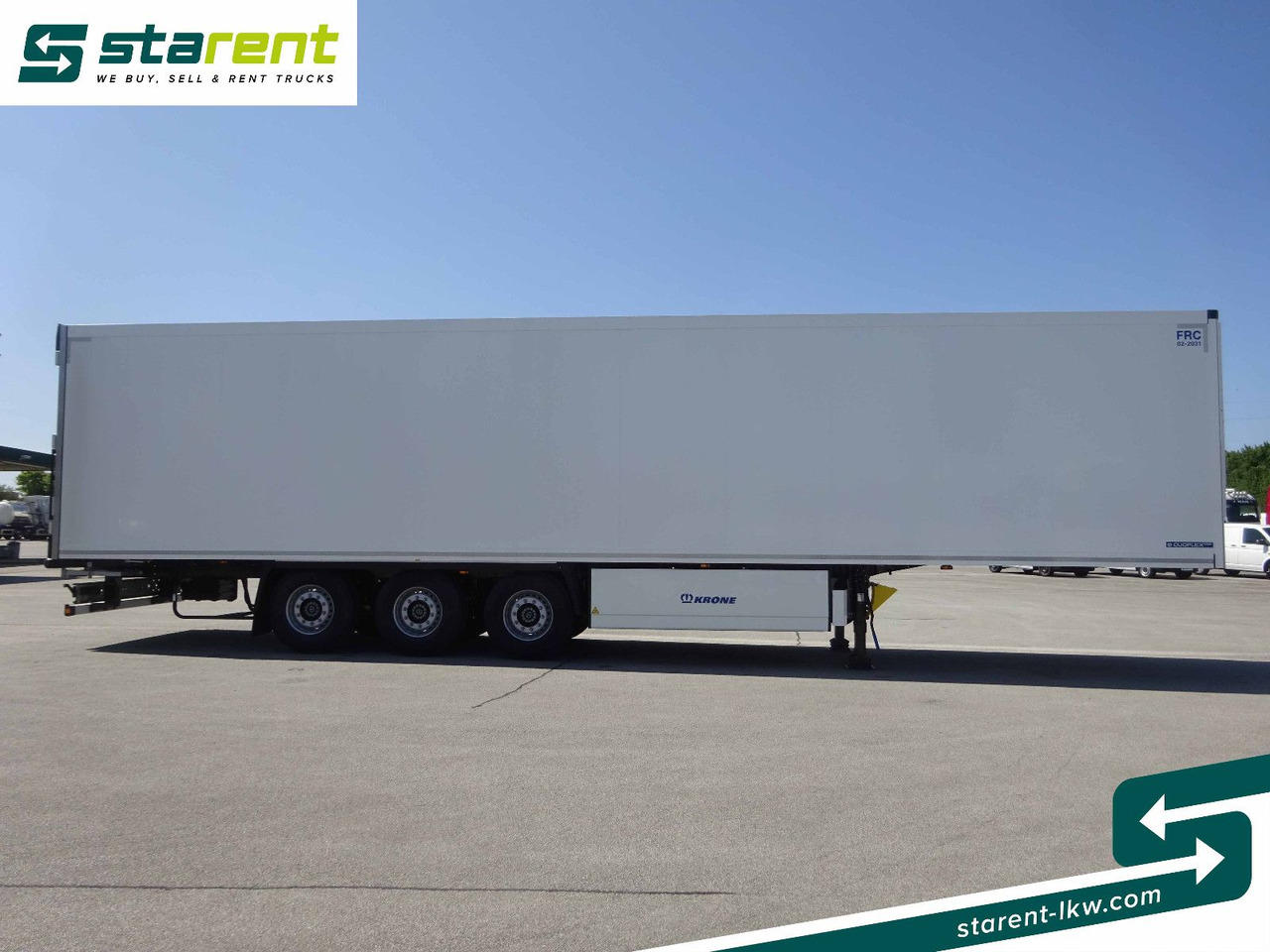 Krone Tiefkühler Carrier Vector 1550, Liftachse - סמיטריילר עם קירור: תמונה 4 Krone Tiefkühler Carrier Vector 1550, Liftachse - סמיטריילר עם קירור: תמונה 4