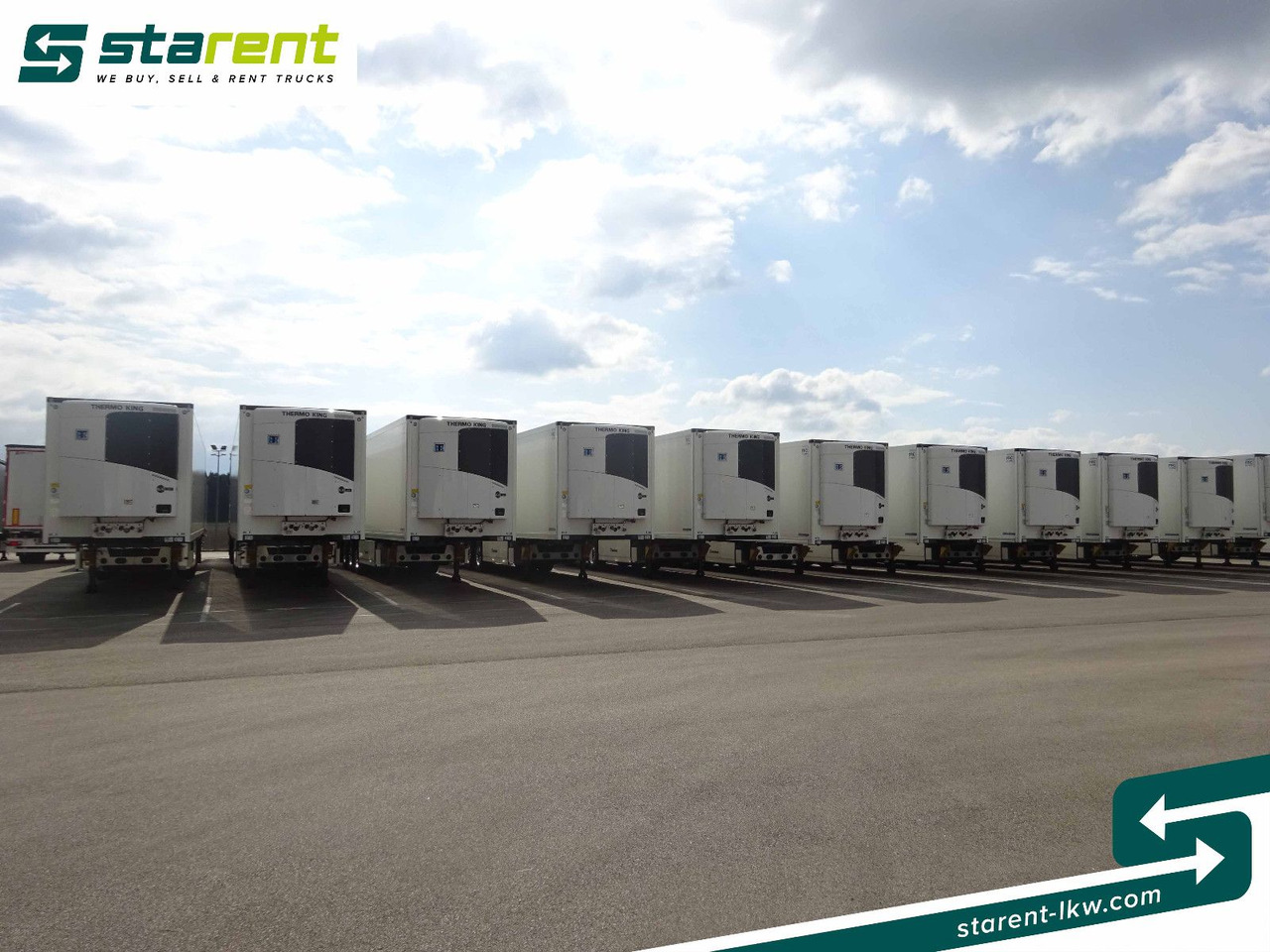 Krone Tiefkühler TK SLXi300 Doppelstock Blumenbreit - סמיטריילר עם קירור: תמונה 2 Krone Tiefkühler TK SLXi300 Doppelstock Blumenbreit - סמיטריילר עם קירור: תמונה 2