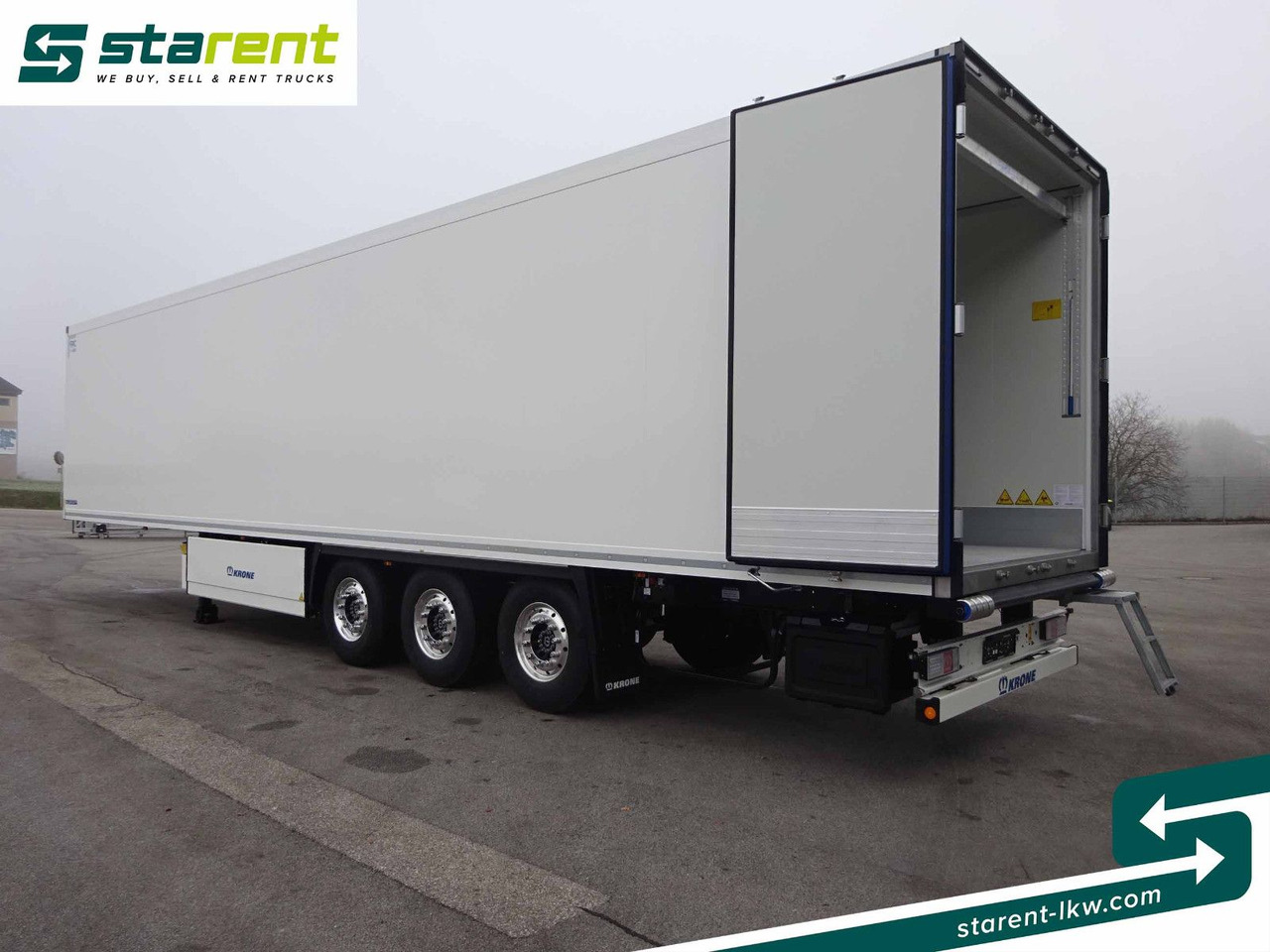 סמיטריילר עם קירור Krone Tiefkühler TK SLXi300 Doppelstock Blumenbreit: תמונה 14