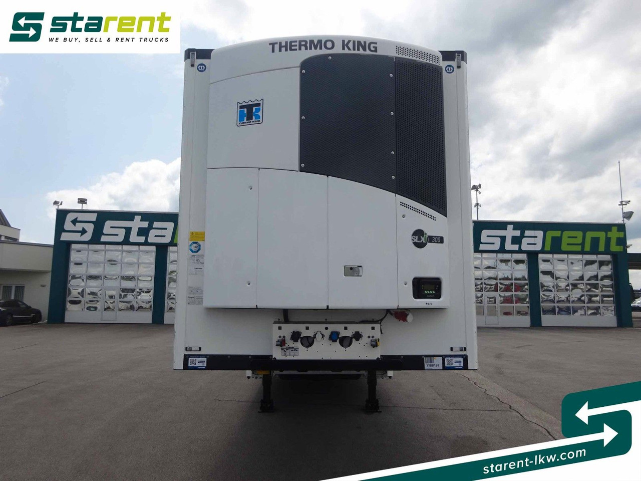 Krone Tiefkühler TK SLXi300 Doppelstock Blumenbreit - סמיטריילר בתיבה סגורה: תמונה 2 Krone Tiefkühler TK SLXi300 Doppelstock Blumenbreit - סמיטריילר בתיבה סגורה: תמונה 2