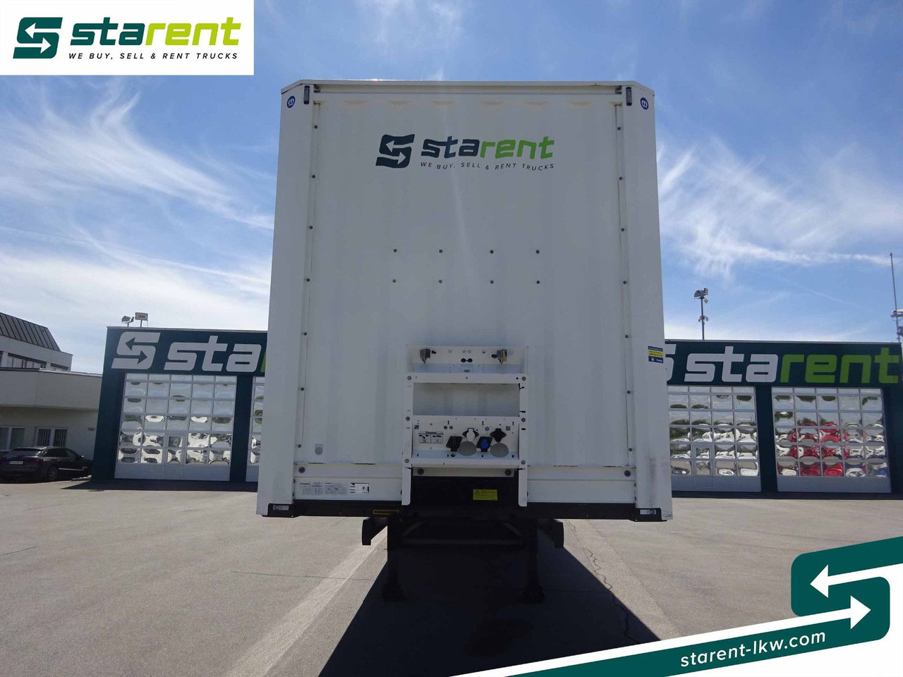 Krone Trockenfrachtkoffer, Doppelstock, Liftachse, SAF - סמיטריילר בתיבה סגורה: תמונה 2 Krone Trockenfrachtkoffer, Doppelstock, Liftachse, SAF - סמיטריילר בתיבה סגורה: תמונה 2