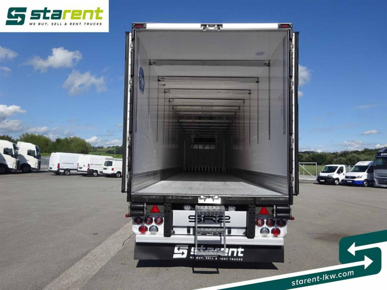 סמיטריילר עם קירור Lamberet Carrier Vector 1550 Doppelstock Liftachse TÜV 3/26: תמונה 11