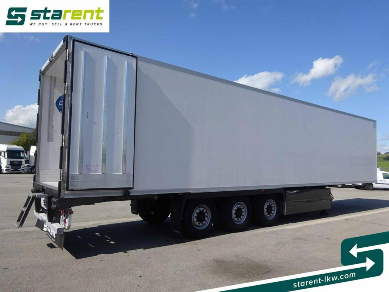 סמיטריילר עם קירור Lamberet Carrier Vector 1550 Doppelstock Liftachse TÜV 3/26: תמונה 10