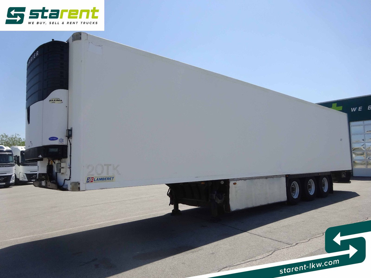 Lamberet Thermotrailer, Maxima 1300, Doppelstock, Alu - סמיטריילר עם קירור: תמונה 1 Lamberet Thermotrailer, Maxima 1300, Doppelstock, Alu - סמיטריילר עם קירור: תמונה 1