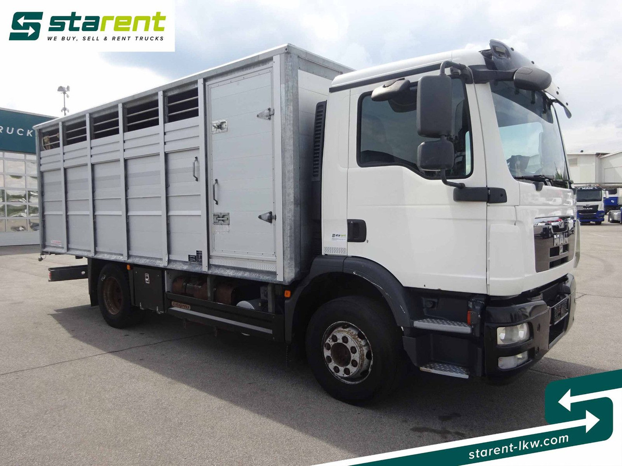 MAN TGM 15.290 Viehtransporter, Scheuwimmer Aufbau - משאית סוסים: תמונה 3 MAN TGM 15.290 Viehtransporter, Scheuwimmer Aufbau - משאית סוסים: תמונה 3