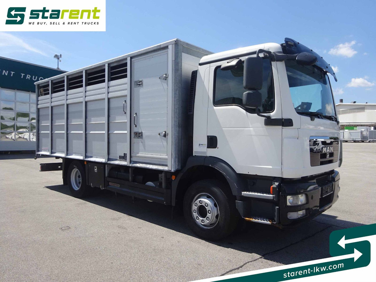 MAN TGM 15.290 Viehtransporter, Scheuwimmer Aufbau - משאית סוסים: תמונה 3 MAN TGM 15.290 Viehtransporter, Scheuwimmer Aufbau - משאית סוסים: תמונה 3