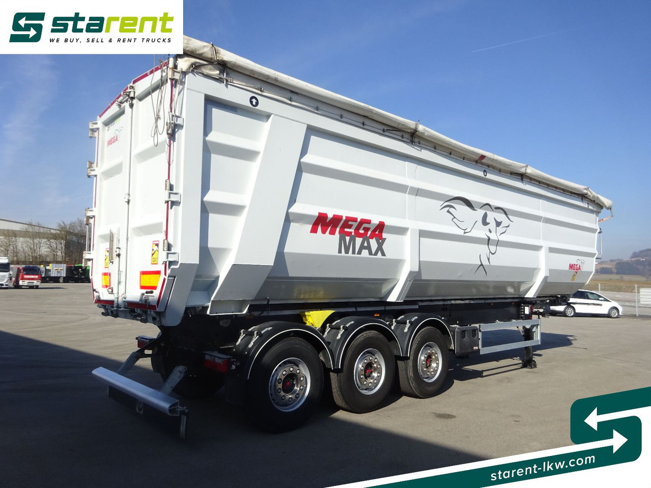 MEGA Max Schrottmulde, 60m3, Liftachse - סמיטריילר עם מזהיר: תמונה 5 MEGA Max Schrottmulde, 60m3, Liftachse - סמיטריילר עם מזהיר: תמונה 5