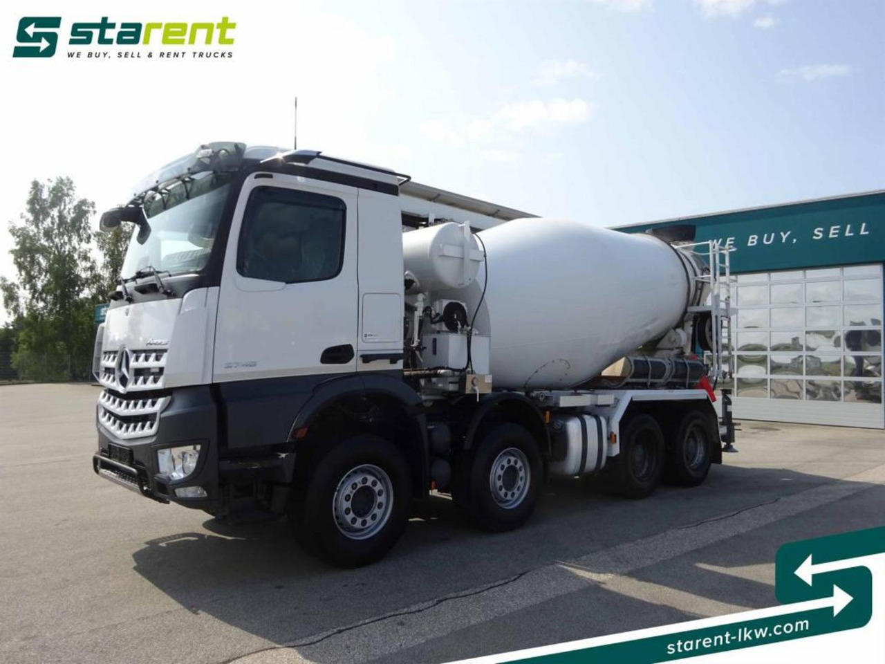 Mercedes Benz Arocs 3748 8x4 Liebherr Betonmischer + Förderband - משאית מערבלת בטון: תמונה 1 Mercedes Benz Arocs 3748 8x4 Liebherr Betonmischer + Förderband - משאית מערבלת בטון: תמונה 1