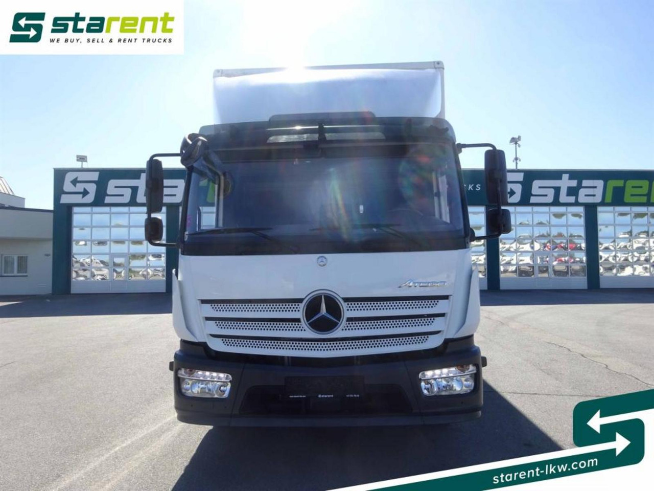 Mercedes Benz Atego 1227 Koffer Ladebordwand 1500 Kg Seitentür - משאית תיבה: תמונה 2 Mercedes Benz Atego 1227 Koffer Ladebordwand 1500 Kg Seitentür - משאית תיבה: תמונה 2