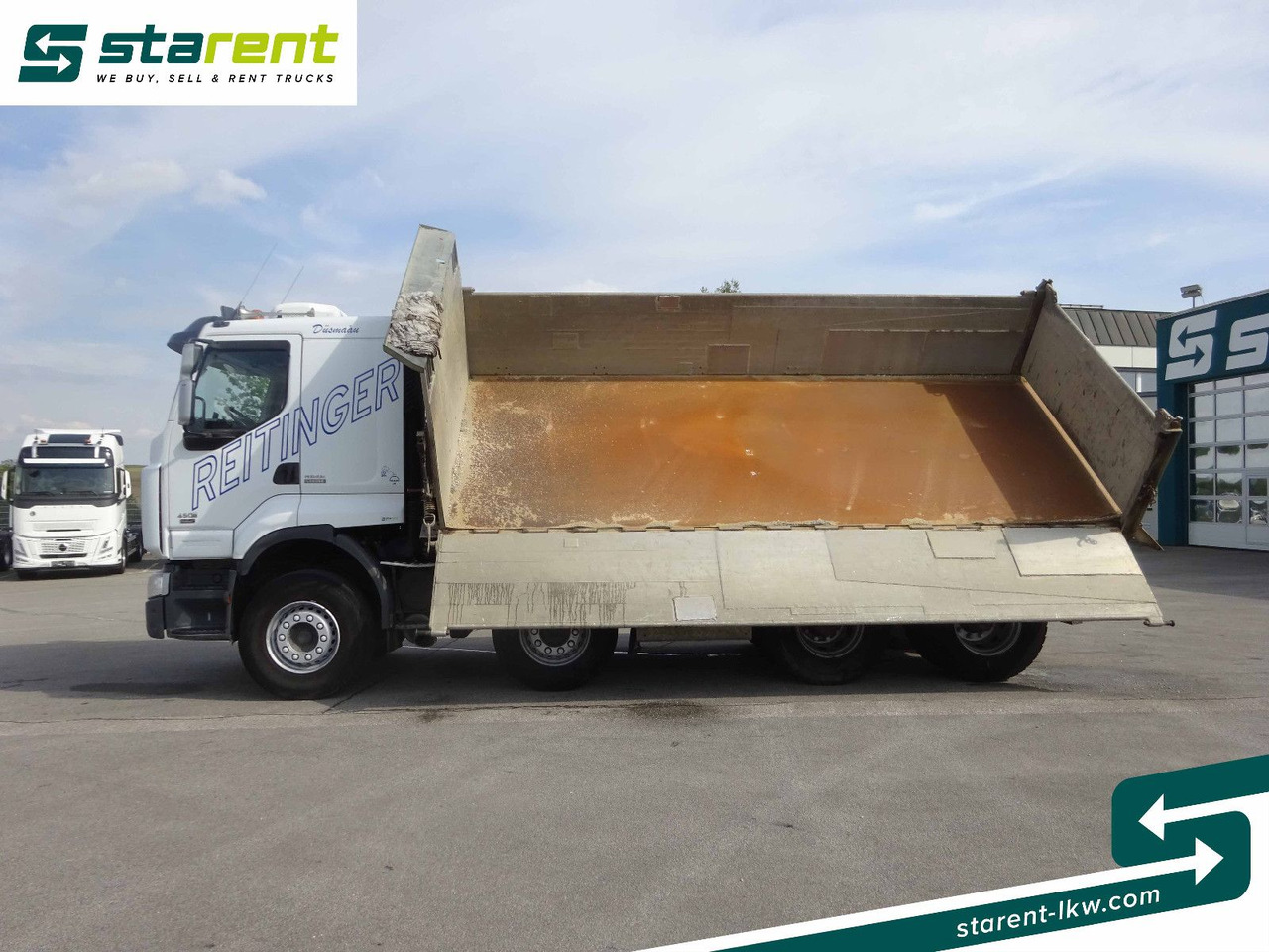 Renault Premium 450 DXi, 8x4, 3 Seitenkipper, Standklima - מזהיר: תמונה 2 Renault Premium 450 DXi, 8x4, 3 Seitenkipper, Standklima - מזהיר: תמונה 2